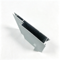 Cadre de boîte lumineuse en aluminium extrudé anodisé sur mesure, fabrication en gros, OEM pour signalétique de magasin de café commercial