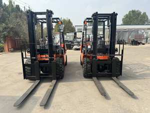 China produtor GP 5t Capacidade de carga duplo combustível gás/gasolina Empilhadeira com mastro de 2 estágios, altura do elevador 3m - Product Image 5