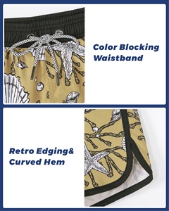 Usine <span class=keywords><strong>de</strong></span> shorts <span class=keywords><strong>de</strong></span> plage vintage pour hommes sur mesure avec possibilité d'échantillonnage en interne et <span class=keywords><strong>de</strong></span> production en gros - Product Image 3
