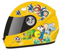 Casques de moto intégraux ABS à visière unique personnalisables de haute qualité pour enfants en gros à l'état neuf