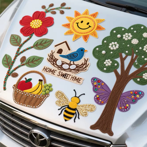 Autocollants de voiture en vinyle découpés sur mesure, résistants aux intempéries et imperméables, avec logo de marque multicolores, pour pare-chocs de camionnette et de camion - Product Image 3