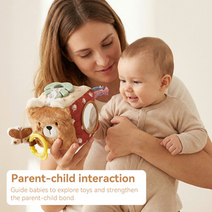 <span class=keywords><strong>Cube</strong></span> <span class=keywords><strong>d</strong></span>'activités multifonctionnel en <span class=keywords><strong>tissu</strong></span> pour bébé, mignon mouton et ours, jouet sensoriel en <span class=keywords><strong>tissu</strong></span> pour l'intelligence du bébé et l'interaction parent-enfant - Product Image 3