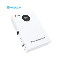 SRNE EOT02S 2kWh LiFePO4 Inverter & Baterai Lithium All-in-One dengan Pengontrol MPPT dan Gelombang Sinus Murni untuk Penyimpanan Energi Surya Rumah Tangga
