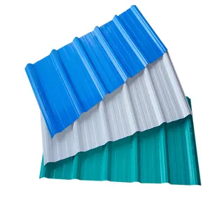 Langfang Bonai Prepainted Lembaran Baja Atap Bergelombang Galvanis Berlapis Warna PVC PE Plastik PPGI