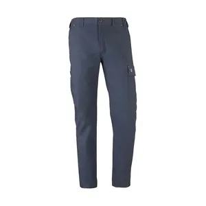 Pantaloni da Lavoro - FXC110DN S Cotton Flex - Colore: Blu Navy - TESSUTO STRETCH con un design a griglia fine che consente - Product Image 1