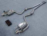 Échappement Catback Valvetronic FEO Silencieux d'Échappement de Voiture pour Mercedes-Benz S400/S500/S600/S63L W221 W222 Système d'Échappement de Course
