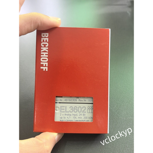 Beckhoff EL3602/EL 3602 NEUF - Product Image 1
