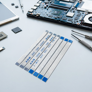 Kabel pipih fleksibel FFC kustom untuk mobil 1mm 1.25mm 2.54mm tersedia pilihan Pitch - Product Image 6