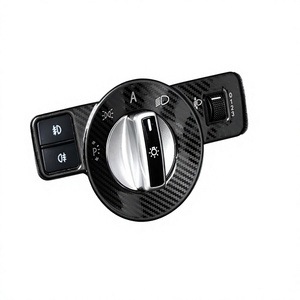 Marco decorativo para el panel del interruptor de faros de Mercedes-Benz, para GlA, GlK, Clase E, Clase A, Clase B, Clase C, ML, GL, GLE, GLS - Product Image 3