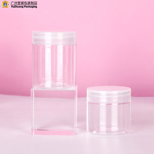 Bocaux d'Emballage Transparents <span class=keywords><strong>en</strong></span> Plastique pour Aliments et Cosmétiques, Flacons <span class=keywords><strong>en</strong></span> Plastique <span class=keywords><strong>de</strong></span> 50 ml à 500 ml pour Bonbons et Crème Capillaire, Vente <span class=keywords><strong>en</strong></span> Gros - Product Image 3