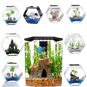 Frameloze Randloze Optische Kristalheldere Kunstmatige Klaar Set All-Up In <span class=keywords><strong>One</strong></span> Fighter Gaming <span class=keywords><strong>Aquarium</strong></span> Levert Fishtank <span class=keywords><strong>Aquarium</strong></span> - Product Image 6