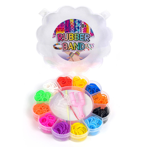 बच्चों के लिए हस्तनिर्मित रबर बैंड ब्रेसलेट किट बारिश डिय खिलौना बच्चों - Product Image 6