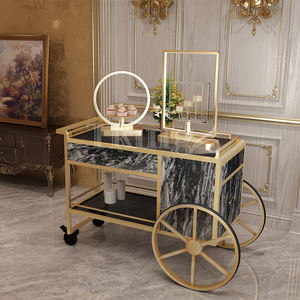 गर्म बिक्री उच्च गुणवत्ता यूरोपीय शैली होटल शराब पीने वाली कार्ट पेय ट्रॉली - Product Image 2