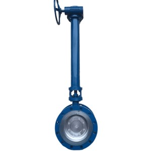 Válvula de Mariposa de <span class=keywords><strong>Metal</strong></span> con Extremo Soldado a Tope y Eje Extendido para la Industria Química de Alta Temperatura - Product Image 3