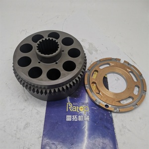 อะไหล่ซ่อมมอเตอร์สวิงรถขุด DX225 ชุดโรตารี่ TSM140 บล็อกกระบอกสูบ แผ่นวาล์ว - Product Image 1
