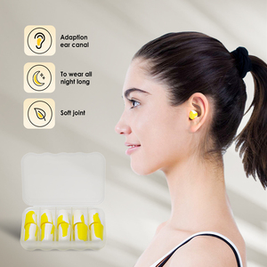 Tapones para los oídos desechables de espuma sintética, protección <span class=keywords><strong>auditiva</strong></span> de 38dB, doble Color, suave, CE - Product Image 3