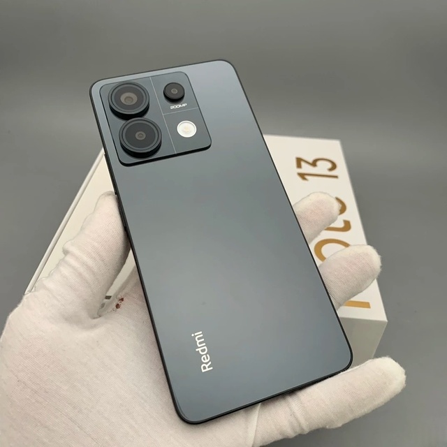 A+ 99% New Used Unlocked Red Mi Note 13 Pro 67W 5100mAh 1.5K 6.67'' Second-hand 5g Smartphone