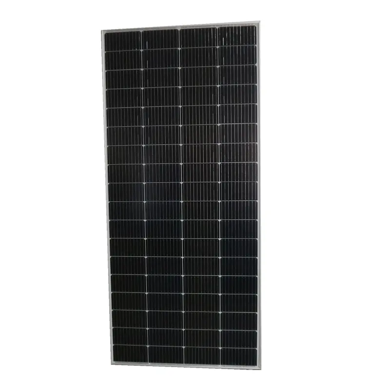 Panel surya kustom 270W kaca mono Panel surya 24v Panel surya 182mm modul surya untuk sistem daya Rumah tenaga surya