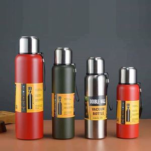 Stainless Steel Vacuum Insulated Outdoor Sports <b>Bottle</b> for Hiking Mountaineering Cycling Travel - Product Image 1