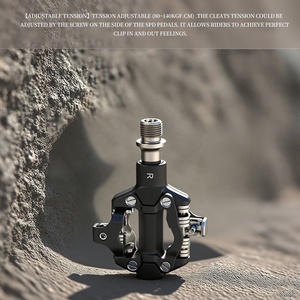 Pedal <span class=keywords><strong>de</strong></span> Bicicleta <span class=keywords><strong>de</strong></span> Montaña y Carretera <span class=keywords><strong>de</strong></span> Aluminio Ultraligero LEWEE con Autobloqueo Duradero y Diseño <span class=keywords><strong>de</strong></span> Doble Cara con Rodamientos Sellados - Product Image 5