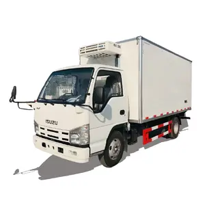 Jepang isuzu baru atau digunakan lemari es truk pendingin dingin untuk truk untuk dijual