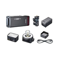 Flash Estroboscópico Inalámbrico Godox AD200Pro II TTL 2.4G Compatible con Cámaras Nikon, Canon, Sony, Fuji y Olympus