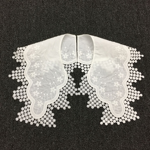 <span class=keywords><strong>Col</strong></span> en dentelle de soie de lait en gros d'usine, motifs de <span class=keywords><strong>col</strong></span> en dentelle <span class=keywords><strong>crochet</strong></span> <span class=keywords><strong>pour</strong></span> robes - Product Image 2