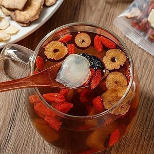 Пять сокровищ почечный чай с женьшенем и куркумой травяной чай в пакетиках с шестью сокровищами для ухода за почками для мужчин - Product Image 3