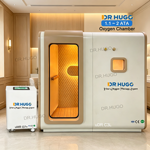 Camera Iperbarica Medica DR.HUGO <span class=keywords><strong>uDR</strong></span> C3L per Terapia con Ossigeno e Riabilitazione, Camera HBOT a Guscio Rigido 2 ATA - Product Image 1