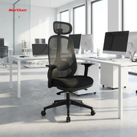 Chaise de bureau ergonomique exécutive en maille, vente en gros directe d'usine chinoise