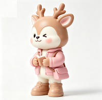 Figurine personnalisée en PVC et ABS, personnage de dessin animé, statue, usine chinoise, OEM, figurine personnalisée pour la vente en gros de produits de marque