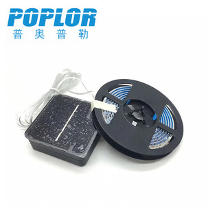 Poplor <b>Led</b> Strip Light 2835Rgb Ws2812B 3M Waterproof Silicone Manual Controller For Indoor Outdoor Lighting - Product Image 3