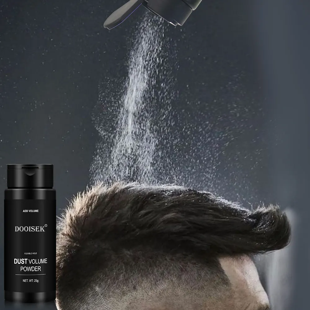 Fabricante de polvo de cera para Estilismo de cabello para hombres, Etiqueta Privada, texturizado, el mejor polvo para cabello, volumen