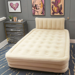 Bộ đồ nội thất phòng ngủ gồm giường hơi bơm hơi C02, giường cong kiểu lash, nệm lò xo túi cỡ King, bộ bàn ghế phòng ăn - Product Image 4