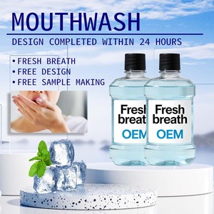 Produttore di denti sani per bambini con lavaggio della bocca da viaggio a casa pacchetto pesca menta fragola sapore Anti cavità collutorio per bambini - Product Image 1