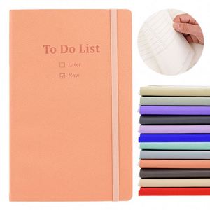 Carnet de notes personnalisé avec logo, couverture rigide en cuir PU A5 B6, carnet d'adresses, carnet de mots de passe, liste de choses à faire - Product Image 2