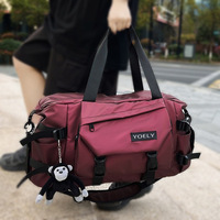 Sac de voyage respirant et résistant à l'usure de style coréen pour hommes, sacoche d'affaires grande capacité, sac de sport et de voyage pour courts séjours