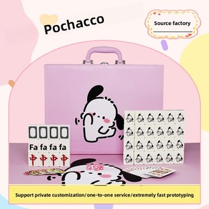 <span class=keywords><strong>Pacha</strong></span> Dog - Juego de Mahjong con Diseño de Dibujos Animados, Fichas Hechas a Mano, Tamaño Mediano/Grande 42/44, Caja de Regalo Premium para <span class=keywords><strong>Fiestas</strong></span> - Product Image 2