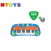 Piano électronique de musique à 24 touches super amusant avec lumière et musique-Instrument de musique pour enfants pour jouer à la maison, éducation précoce