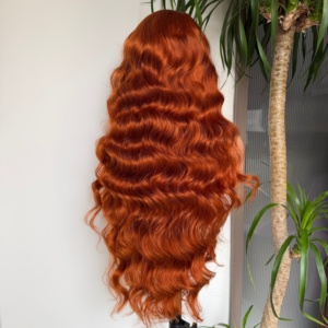 <span class=keywords><strong>Parrucca</strong></span> sintetica in pizzo frontale 6x13 per donna <span class=keywords><strong>nera</strong></span> Highlight Body Wave capelli lunghi sciolti in pizzo profondo trasparente senza colla - Product Image 5