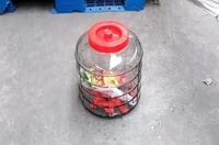 Fermenteur de 30L pour brassage maison avec bouchon à vis en verre à large ouverture, pot de stockage pour la fabrication de bière, de vin et de cornichons, bocal en verre Mason scellé