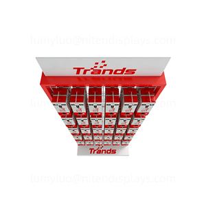 Support d'affichage pour câble USB et chargeur de téléphone personnalisé, support de sol en métal double face avec crochets pour les magasins d'accessoires mobiles - Product Image 5