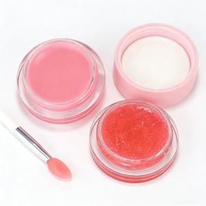 Gommage pour les lèvres aux fruits végétaliens 2 en 1, baume pour les lèvres hydratant, étiquette privée, logo personnalisé, gommage pour les lèvres au sucre - Product Image 5