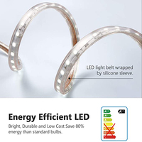 Lampu LED Strip Persegi Panjang Modern Berkualitas Tinggi dengan Bingkai Aluminium Paduan Bercahaya, Peringkat IP44, Dapat Disesuaikan, Warna Perak, untuk Rias Wajah