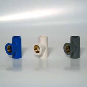 ข้อต่อท่อทองแดงเกลียว PVC สำหรับระบบน้ำ ทนทานต่อสารเคมี - Product Image 2