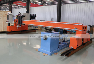 Cortadora de <span class=keywords><strong>plasma</strong></span> <span class=keywords><strong>CNC</strong></span> tipo pórtico resistente 2025 para tubo de metal - Product Image 3