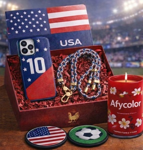 Argentina Messi # 10 Cover per Telefono Personalizzate con Design Speciale, Confezione Regalo Abbinata, Merchandising per Tifosi di Calcio, Portafoglio Personalizzato, Fornitura di Fabbrica - Product Image 2