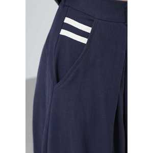 ชุดกระโปรงเข็มขัดของผู้หญิงผ้าอ๊อกซ์ฟอร์ดแขนเต็ม Normcore สไตล์มินิมอลลิสต์ทุกฤดูกาลสีกากี S L - Product Image 4