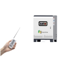 Nouvelle vente 3kw 220v Machine à brouillard haute pression 20L humidificateur d'eau extérieur système de brouillard en acier pulvérisateurs de jardin électriques brumisation fine