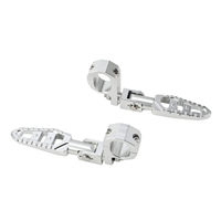 Berlaku untuk Aksesoris Modifikasi Motor Monkey CT125 Pedal Pijakan Kaki Belakang Bahan Aluminium Alloy Model Generasi Kedua